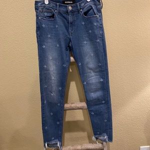 Express Ankle Legging Mid rise jean